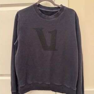 Vuori Men's Navy/Black Crewneck Sweater